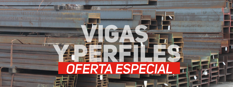 vigas y perfiles oferta especial